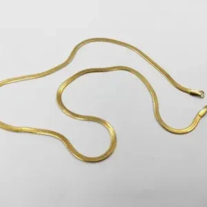 Gargantilla Movimiento Serpiente Dorada