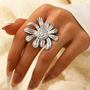 Anillo Flor De Alma Silver