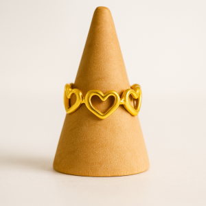 Anillo Latidos De Oro