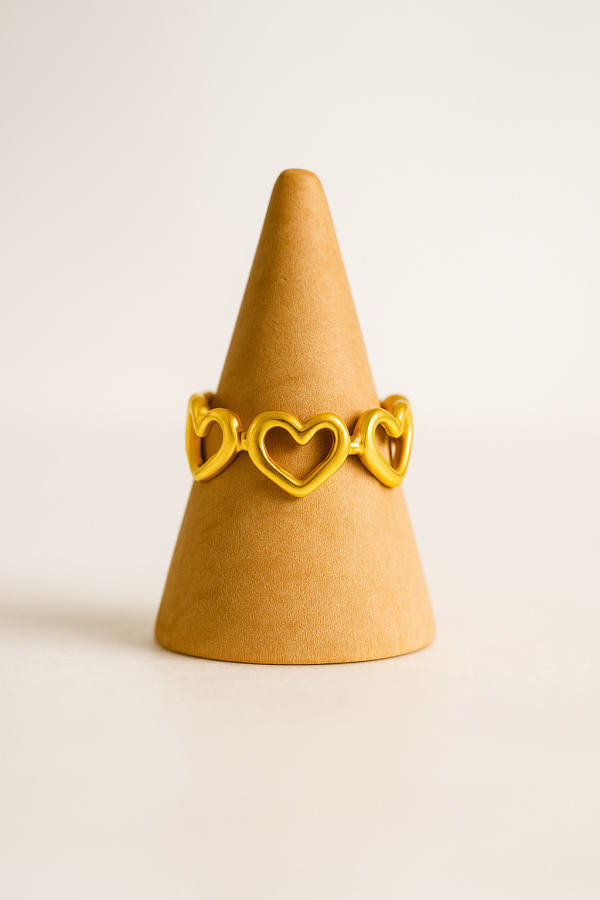 Anillo Latidos De Oro