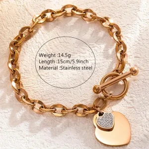 Pulsera Brillante Coquette Golden Rose