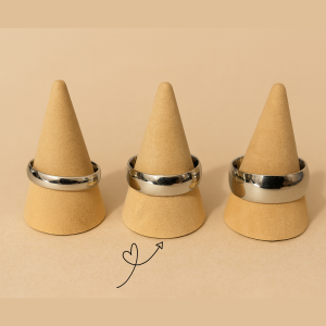 Anillo Alianza Plateada - M