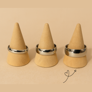 Anillo Alianza Plateada - G