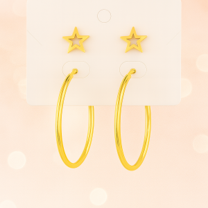 Arracadas y Estrellas - Set de Aretes