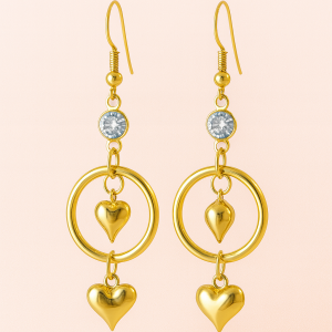 Aretes Corazón Extendido