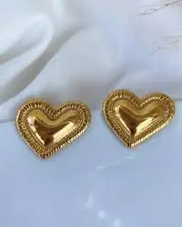 Aretes Corazón Brillo Eterno