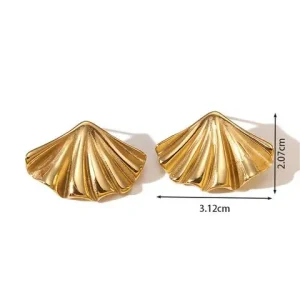 Aretes Susurro Dorado