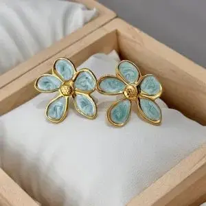Aretes Flores de Luz Mar