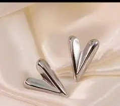 Aretes Corazón Real Plata