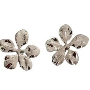 Aretes Florece La Vida Plata