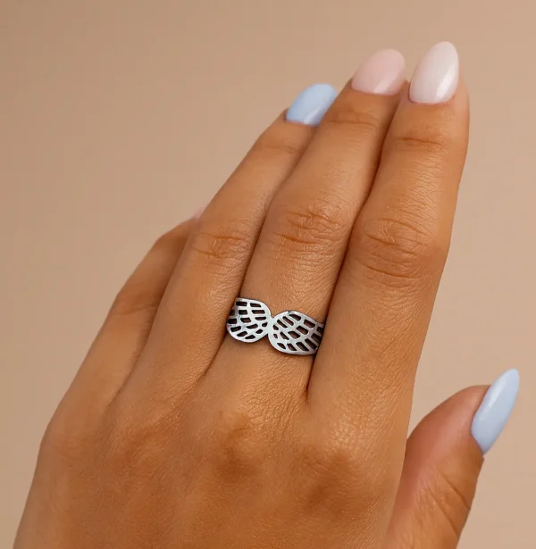 Anillo Alas Volare Plateadas