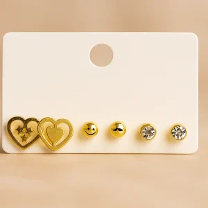 Set de Aretes Love - 3 pares