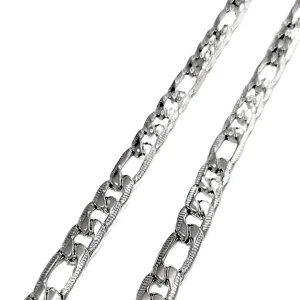 Cadena Trenza Plateada