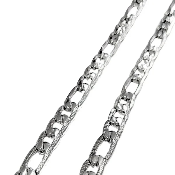 Cadena Trenza Plateada