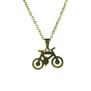 Colla Bicicleta Dorado
