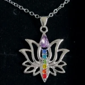 Collar Chakras Plata