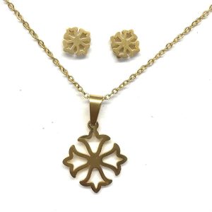 Duo Talisman - Aretes y Collar