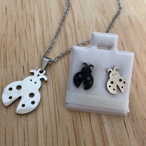 Duo Mariquita - Aretes y Collar