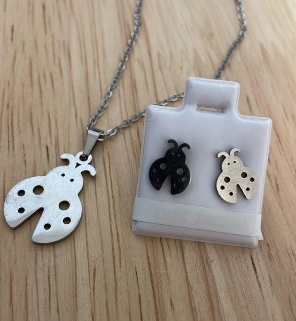 Duo Mariquita - Aretes y Collar