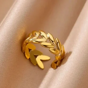 Anillo Corona Dorada