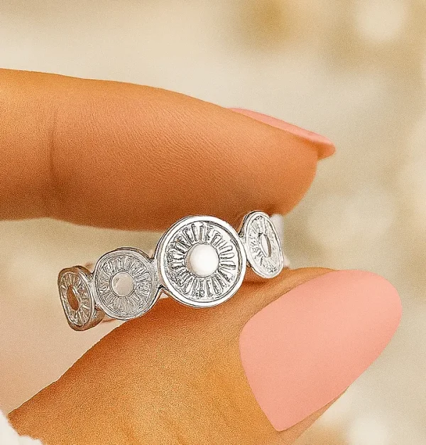 Anillo Soles Platas