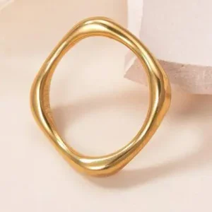 Anillo Simetría Dorada