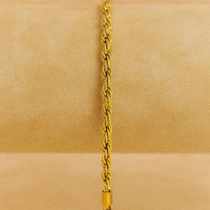 Pulsera Trenza Dorada