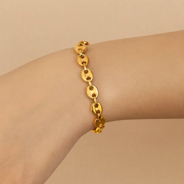Pulsera Encanto Circular Petit Dorada
