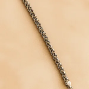 Pulsera Fuerza Plateada