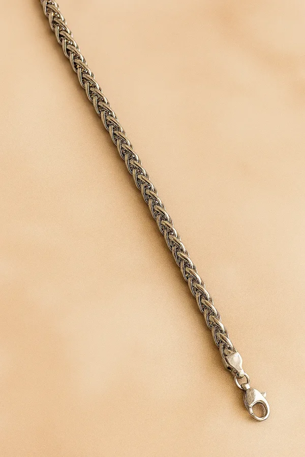 Pulsera Fuerza Plateada