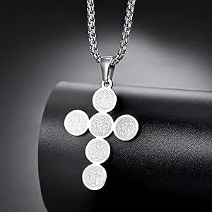 Collar Cruz de Fe Plata