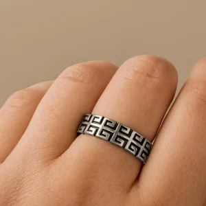 Anillo Labertinto Plata