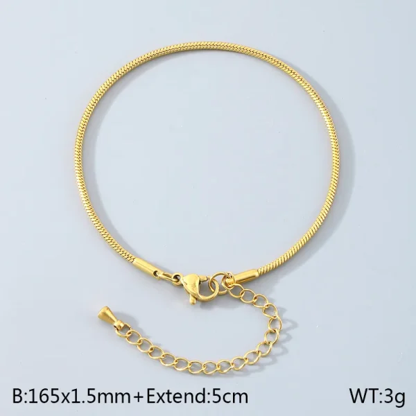 Pulsera Pulso Firme Dorado