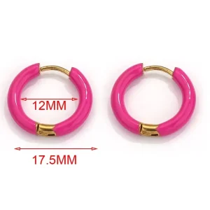 Arracadas Pink Petit