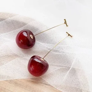 Aretes Cerezas
