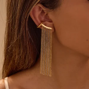Aretes Borla Dorado