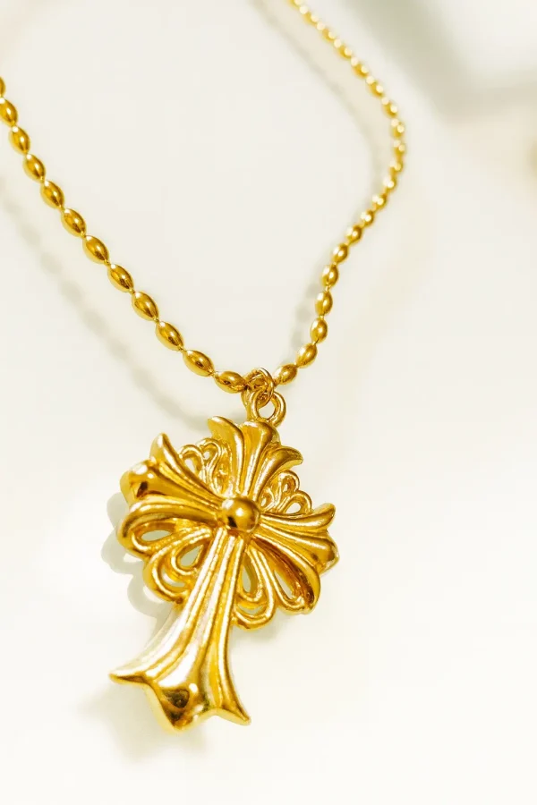 Collar Cruz Dorada