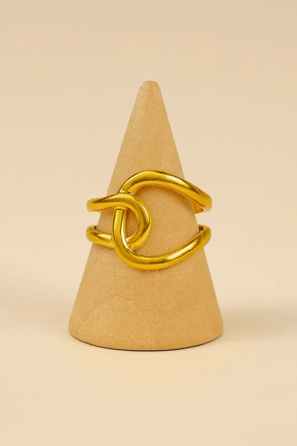 Anillo Vínculo Sagrado Dorado