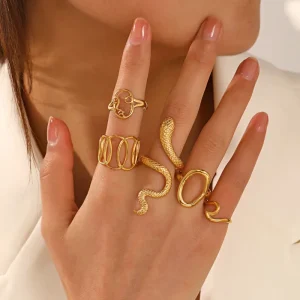 Anillo Cuerpo de Serpiente