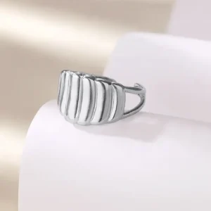 Anillo Asimétrico Plata