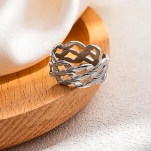 Anillo Hélix Plata