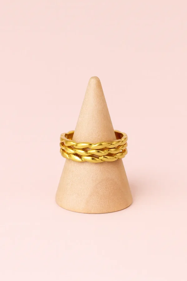 Anillo Camino Infinito Dorado