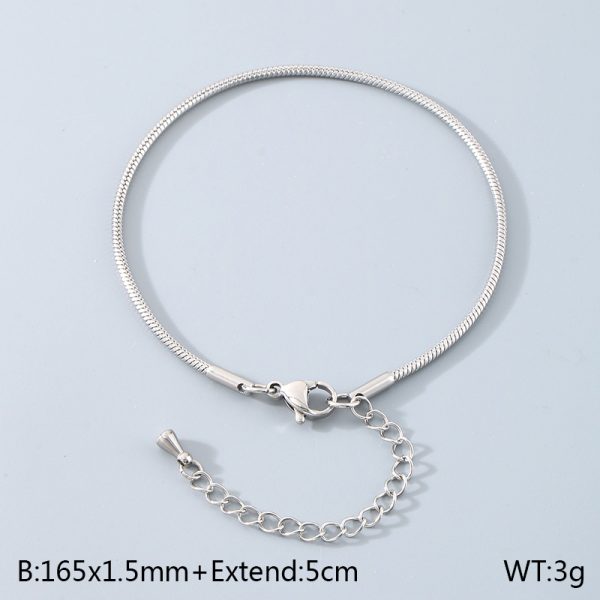 Pulsera Código Acero
