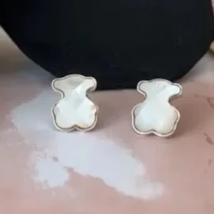 Aretes Ositos Plata