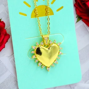 Collar Corazón Vibrante