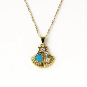 Collar Concha + Corazón