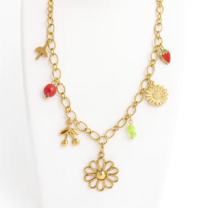 Collar Frutas y Flores
