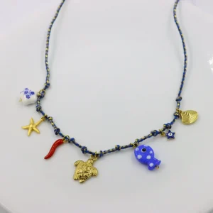 Collar Artesanal Morado