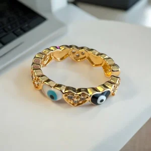 Anillo Ojo Turco Elegante