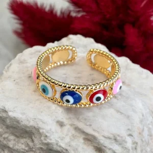 Anillo Ojo Turco Colores
